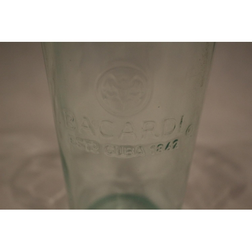 218 - 4 Glasses including Bacardi glass