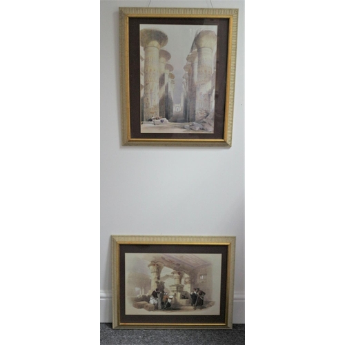 241 - 2 x Prints of David Roberts R.A 1796-1864 Framed and glazed