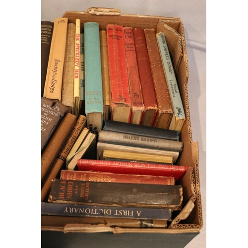 44 - Box of vintage books including 