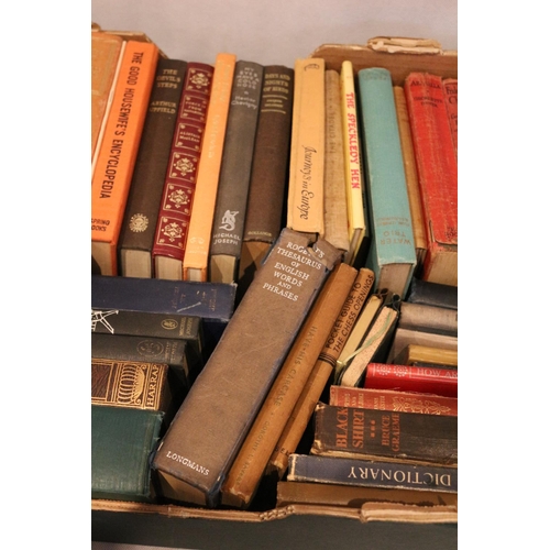 44 - Box of vintage books including 