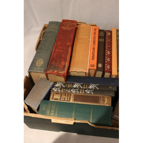 44 - Box of vintage books including 