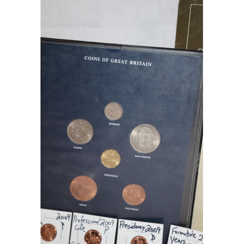 54 - A nice Collection of various coins from many Nations plus some stamps