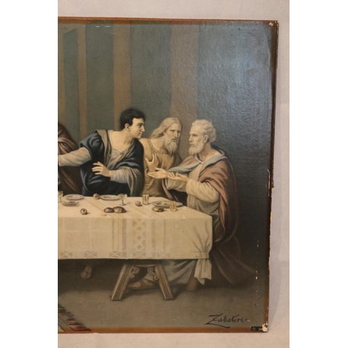 61 - Unframed print depicting The Last Supper