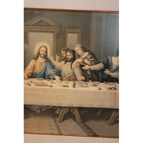 61 - Unframed print depicting The Last Supper