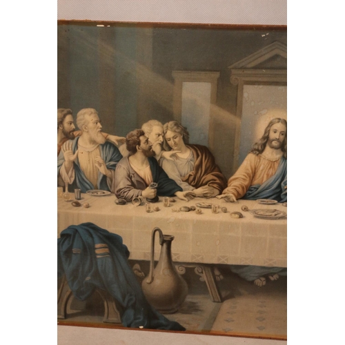 61 - Unframed print depicting The Last Supper