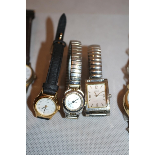 410 - A selection of watches including Lorus