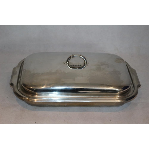 100 - Judge Steel Serving Dish With Lid