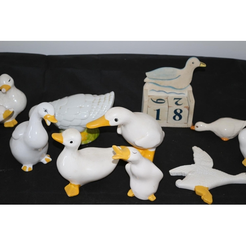 103 - For The Duck Lovers, A Good Assortment of Mainly China Ducks some a/f