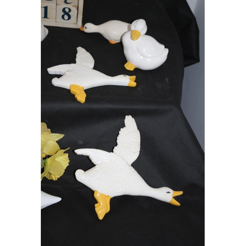 103 - For The Duck Lovers, A Good Assortment of Mainly China Ducks some a/f