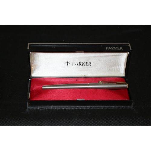 105 - One Boxed Parker Fountain Pen and A Boxed Pen Set Off 3 but un-marked