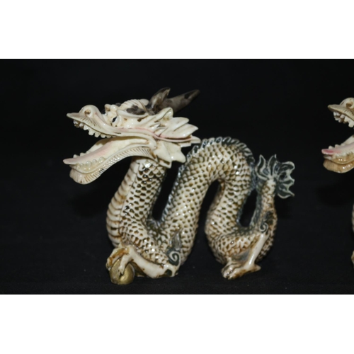 115 - Two Composite Dragons With Three Claws