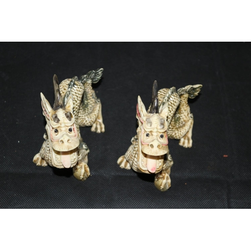 115 - Two Composite Dragons With Three Claws