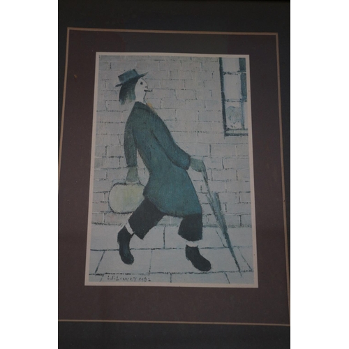 126 - 3 Framed and Glazed LS Lowry Prints