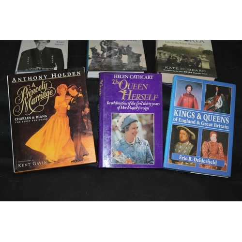 136 - A Selection Of Books Looking At The Royal Family