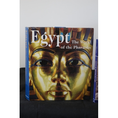 138 - 2 interesting books with an Egyptian scene