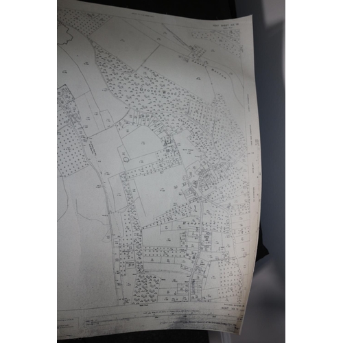 158 - A 1939 Linen backed Ordnance Survey Map of Hempstead in Kent