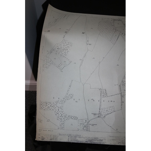 158 - A 1939 Linen backed Ordnance Survey Map of Hempstead in Kent