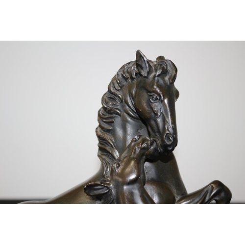 25 - Believed to be Spelter Statue of Horse and Foal