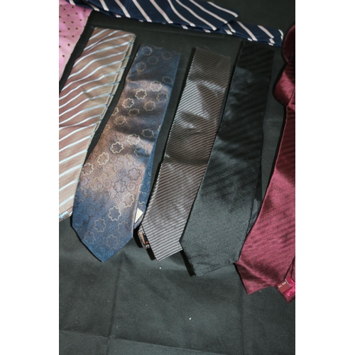 53 - 9 Men's Neck Ties of Various Patterns and Colours