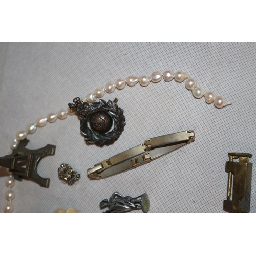 32 - Assortment Of Pearl Jewellery and Other. One Set of Pearls are Broken