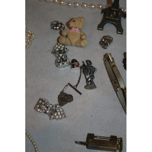 32 - Assortment Of Pearl Jewellery and Other. One Set of Pearls are Broken