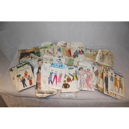 38 - A Large Selection of Mainly Vintage  Sewing Patterns