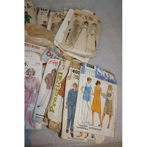 38 - A Large Selection of Mainly Vintage  Sewing Patterns