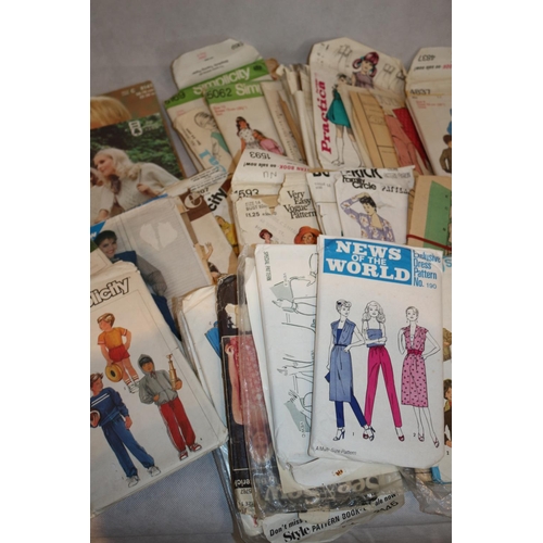 38 - A Large Selection of Mainly Vintage  Sewing Patterns