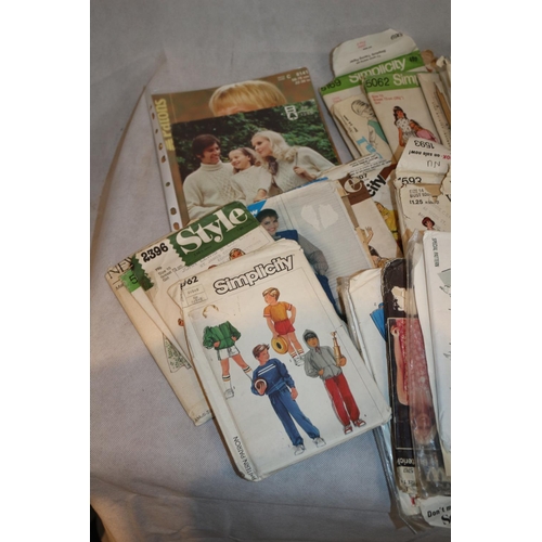 38 - A Large Selection of Mainly Vintage  Sewing Patterns