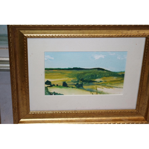 39 - A Selection of Watercolour Paintings and One Print By Kentish Artist Paul Mitchell.