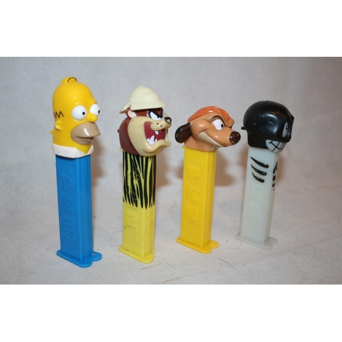 65 - 4 Pez Sweet Dispensers