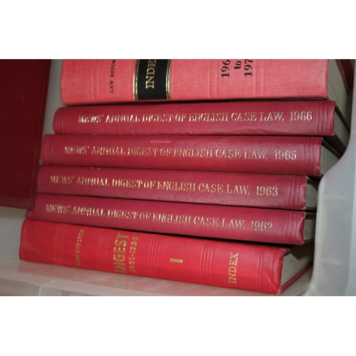 81 - A Selection of Legal reference books