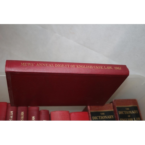 81 - A Selection of Legal reference books