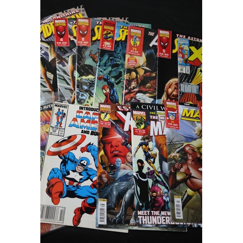 113 - A Large Assortment of Marvel and DC Comics