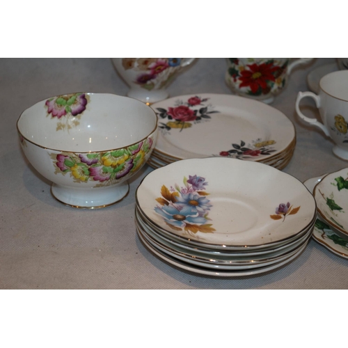 99 - A Collection of Dinnerware Including Royal Standard and Gainsborough