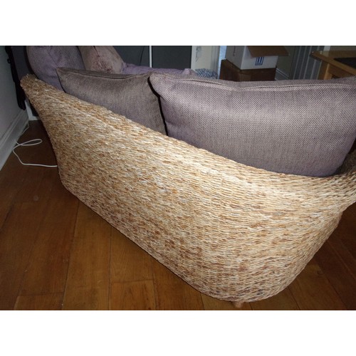 160 - ALL FUNDS DONATED TO LAST CHANCE ANIMAL SANCTUARY'.
in excellent condition a conservatory wicker cur... 