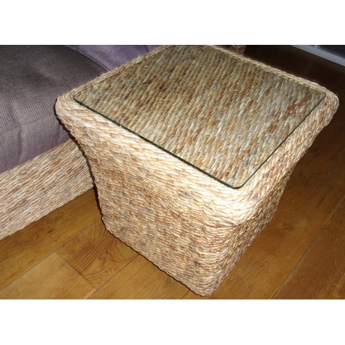 160 - ALL FUNDS DONATED TO LAST CHANCE ANIMAL SANCTUARY'.
in excellent condition a conservatory wicker cur... 