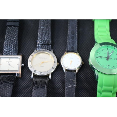 185 - 10 Assorted Wristwatches