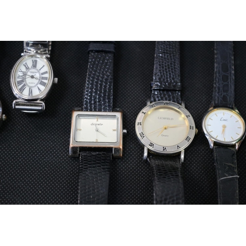 185 - 10 Assorted Wristwatches