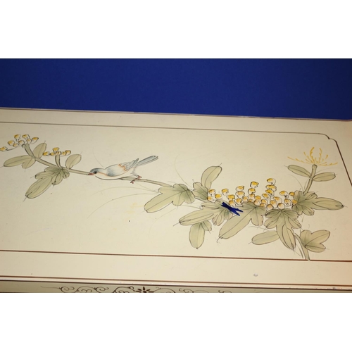 223 - Decorative Cream, (rarer colour), Chinese Lacquered Cabinet