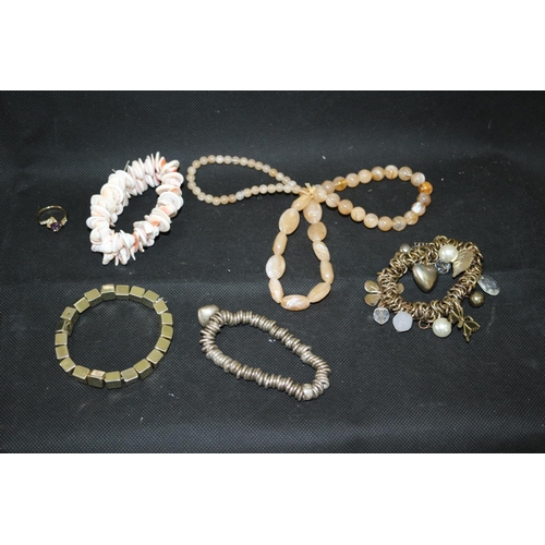 230 - An assortment of Costume Jewellery Mainly made up Of Bracelets