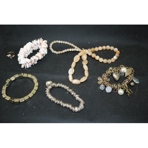 230 - An assortment of Costume Jewellery Mainly made up Of Bracelets