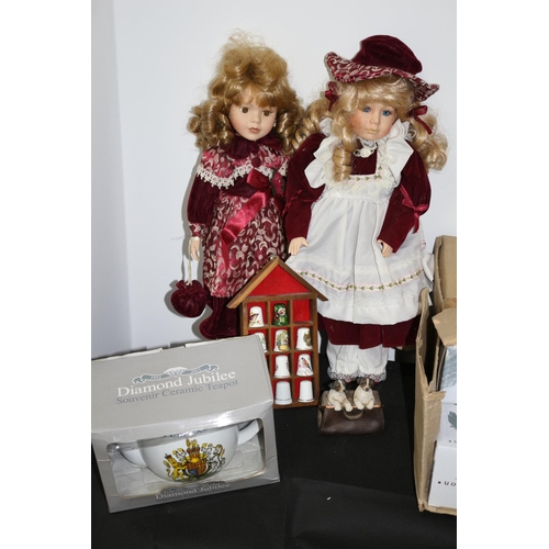 281 - A Large Selection of Collectable Items Including Dolls and a Good Collection of Kensington Giftware ... 