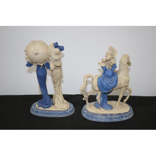 289 - A Pair Of Statues From the Juliana Collection