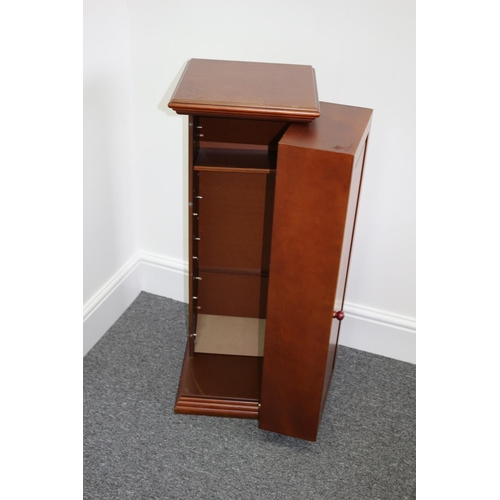 299 - A Modern Wooded DVD/CD Cabinet Holds a Large Number of DVD's or CD's