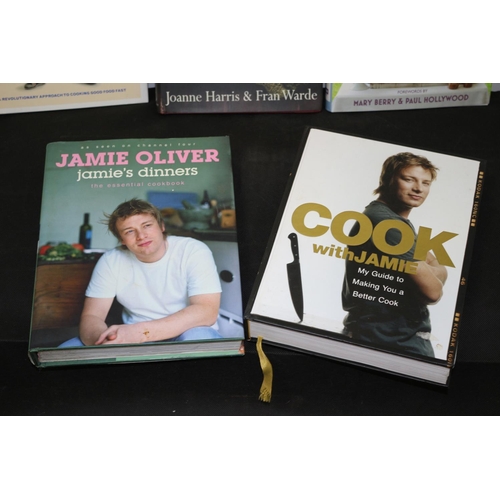 301 - A Collection of 5 Cook Books Including  Jamie Oliver