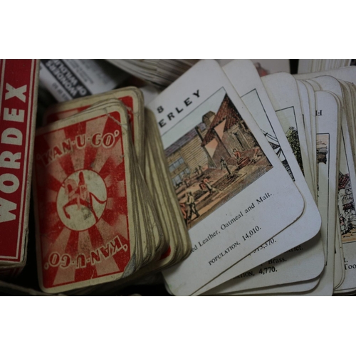 341 - A Selection of Game Cards and Cigarette Cards