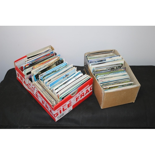 351 - 2 Boxes of Various Aged Postcards