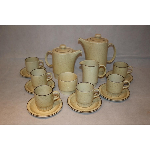 8 - 16 Piece collectable Poole Pottery Coffee set