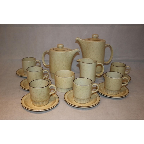 8 - 16 Piece collectable Poole Pottery Coffee set